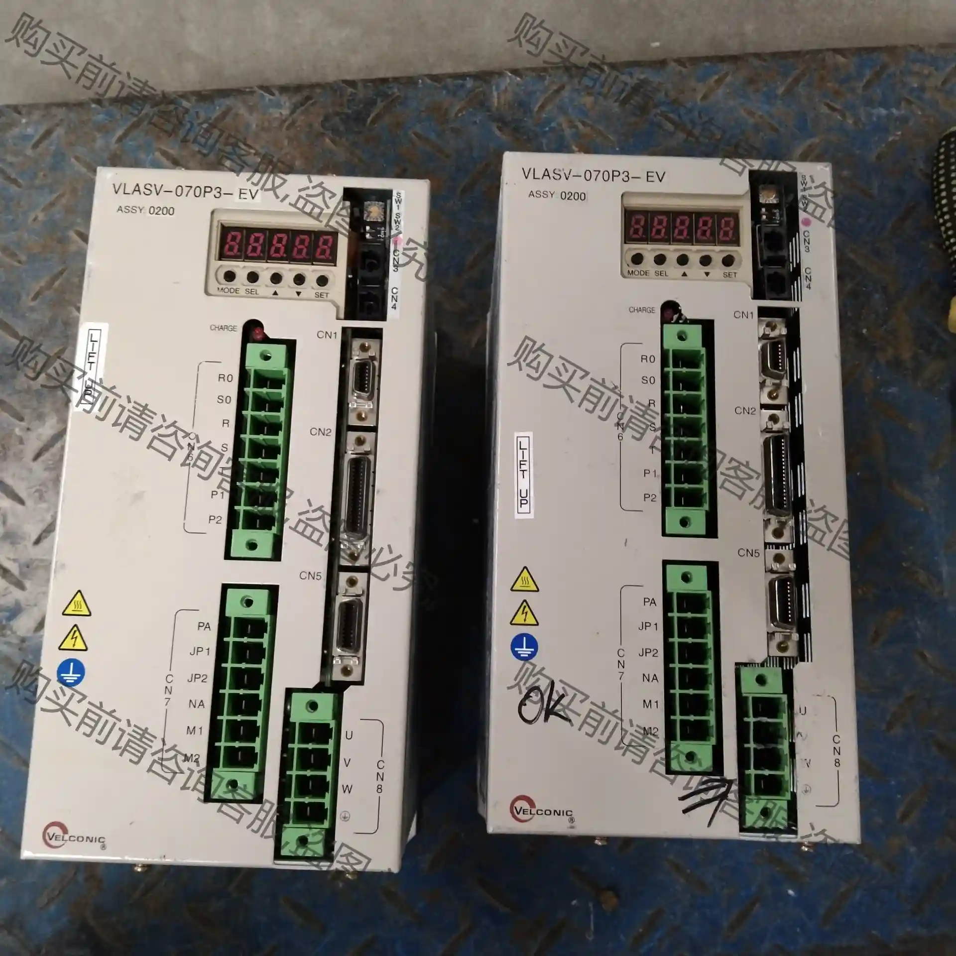 东荣伺服驱动，VLASV-070P3-EV 议价再拍 拆机件