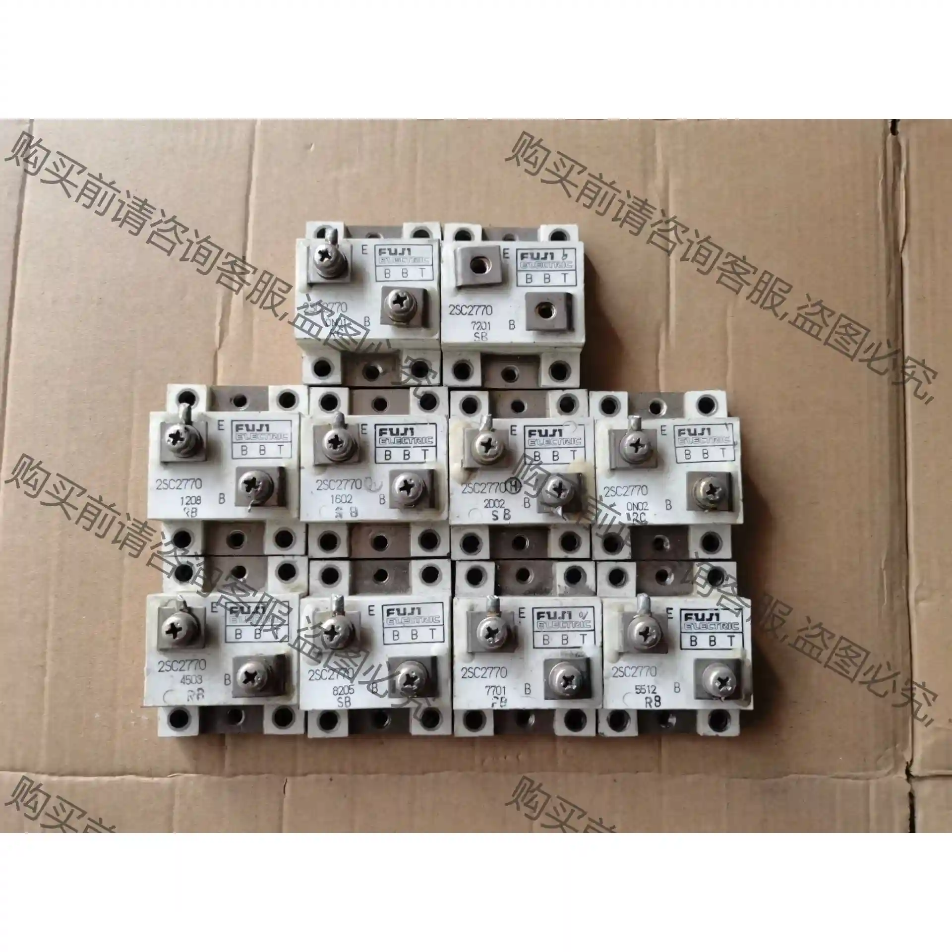 2SC2770,2SD1066,ET127,ET102,ET 议价再拍 拆机件