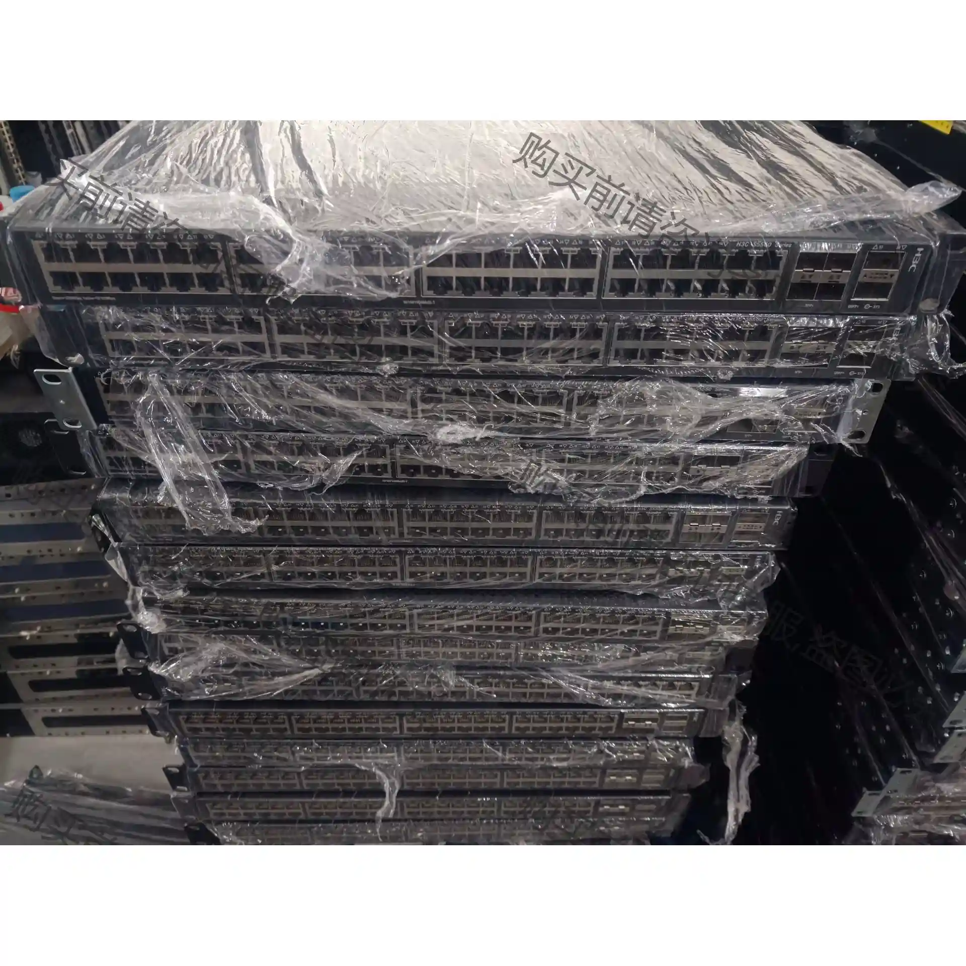 H3C S5560-54QS-EI 48千兆电4万兆光2个4 议价再拍 拆机件