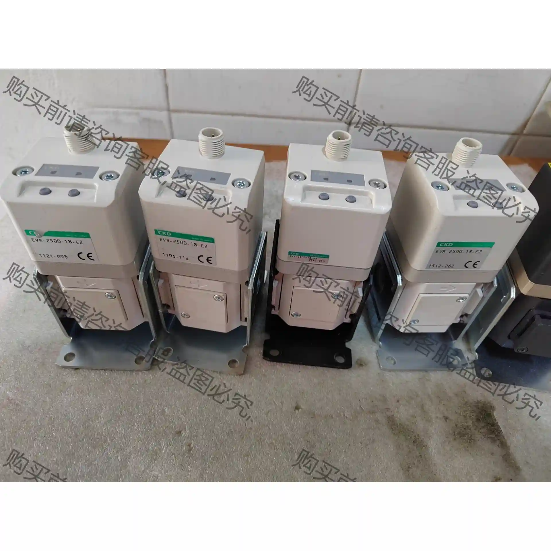 CKD 比例阀EV2500-108C11E2B4，EVR-2 议价再拍 拆机件