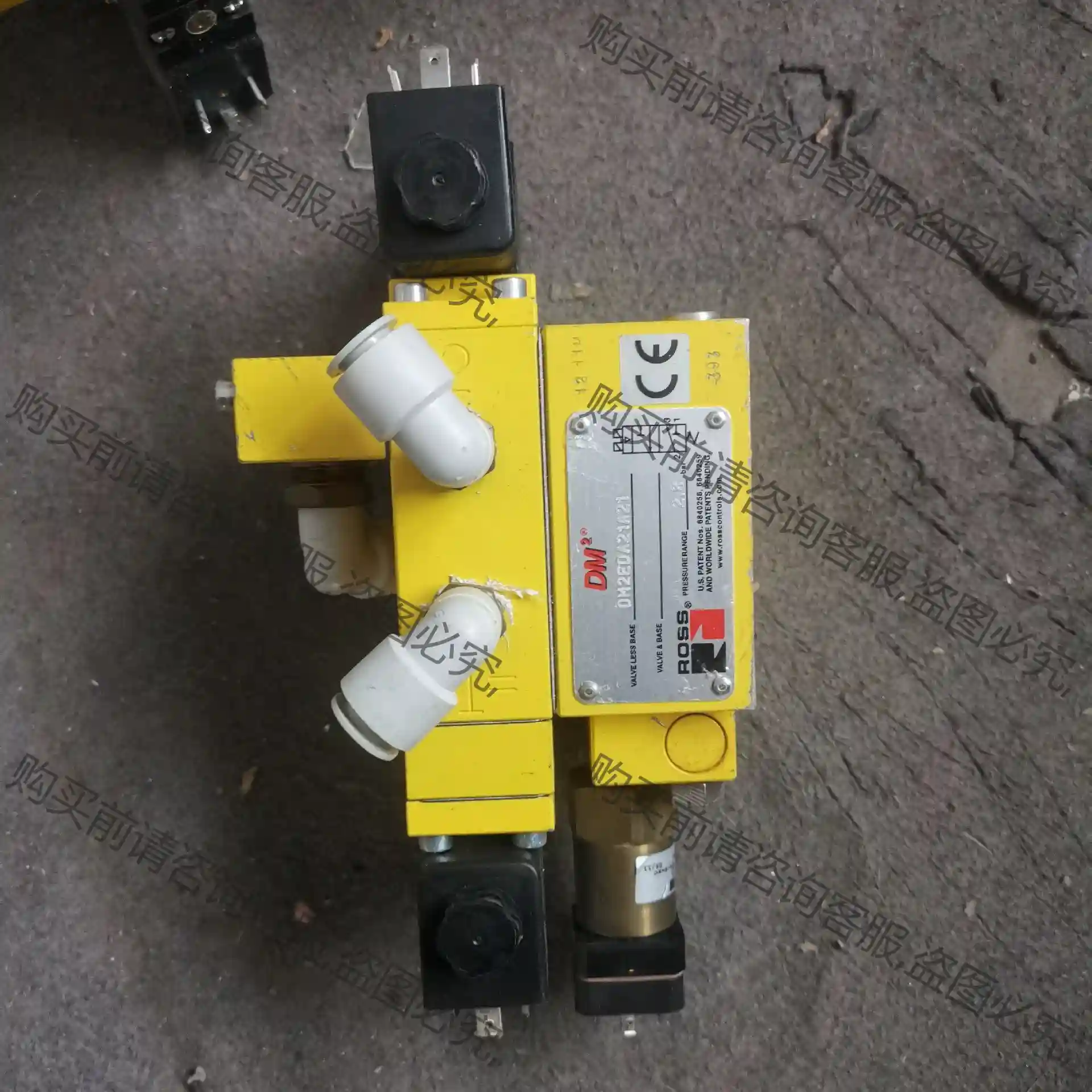 美国罗斯ROSS DM2EDA21A21 电磁阀 议价再拍 拆机件