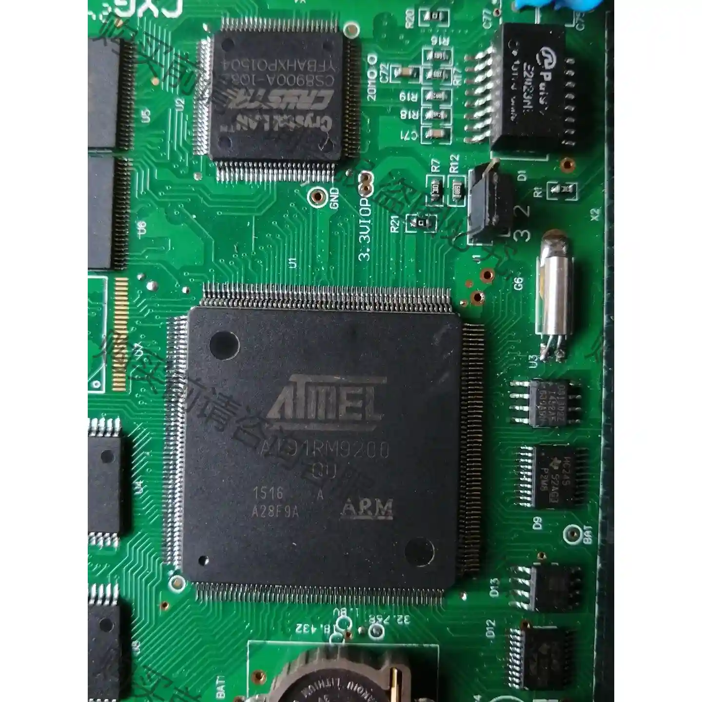 AT91RM9200 议价再拍 拆机件
