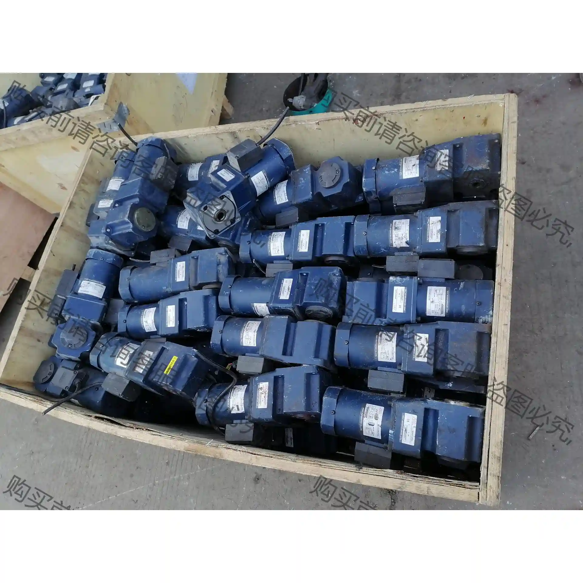 JSCC 精研减速机中空轴直角电机 90GK(F)30RC， 议价再拍 拆机件