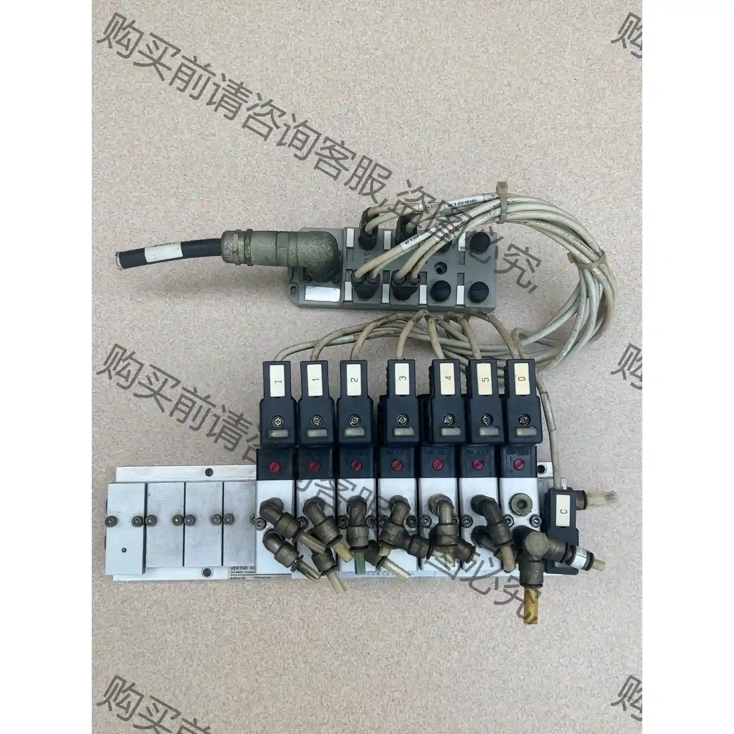 VEKTOR AT 拆机 HERION海隆电磁阀3050 议价再拍 拆机件