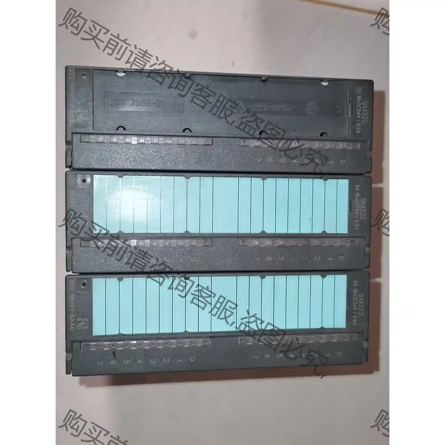 6ES7 322-1BH01拆机二手西门zi300plc模块 议价再拍 拆机件