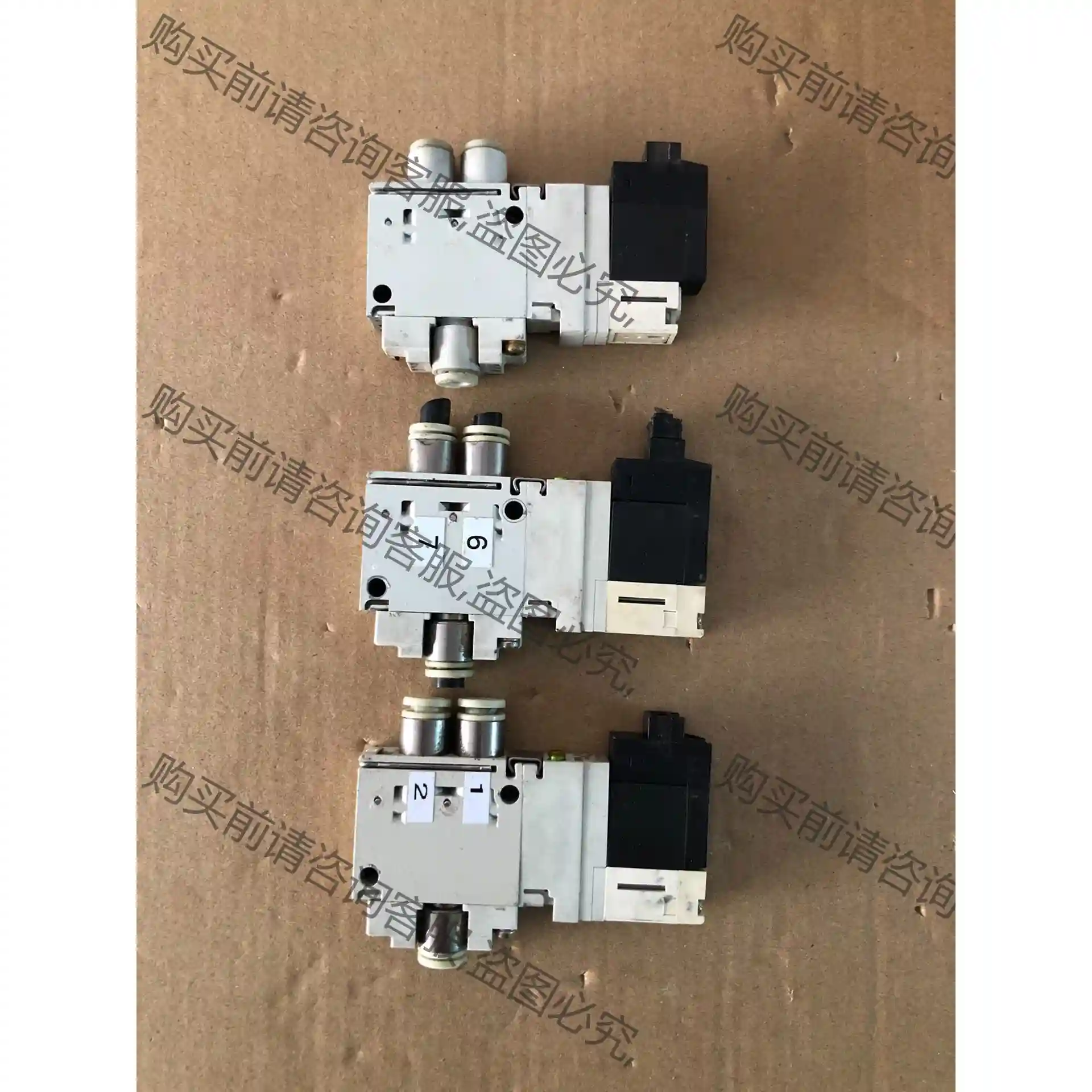 SM电磁阀VQ1261-5MB-C6 议价再拍 拆机件