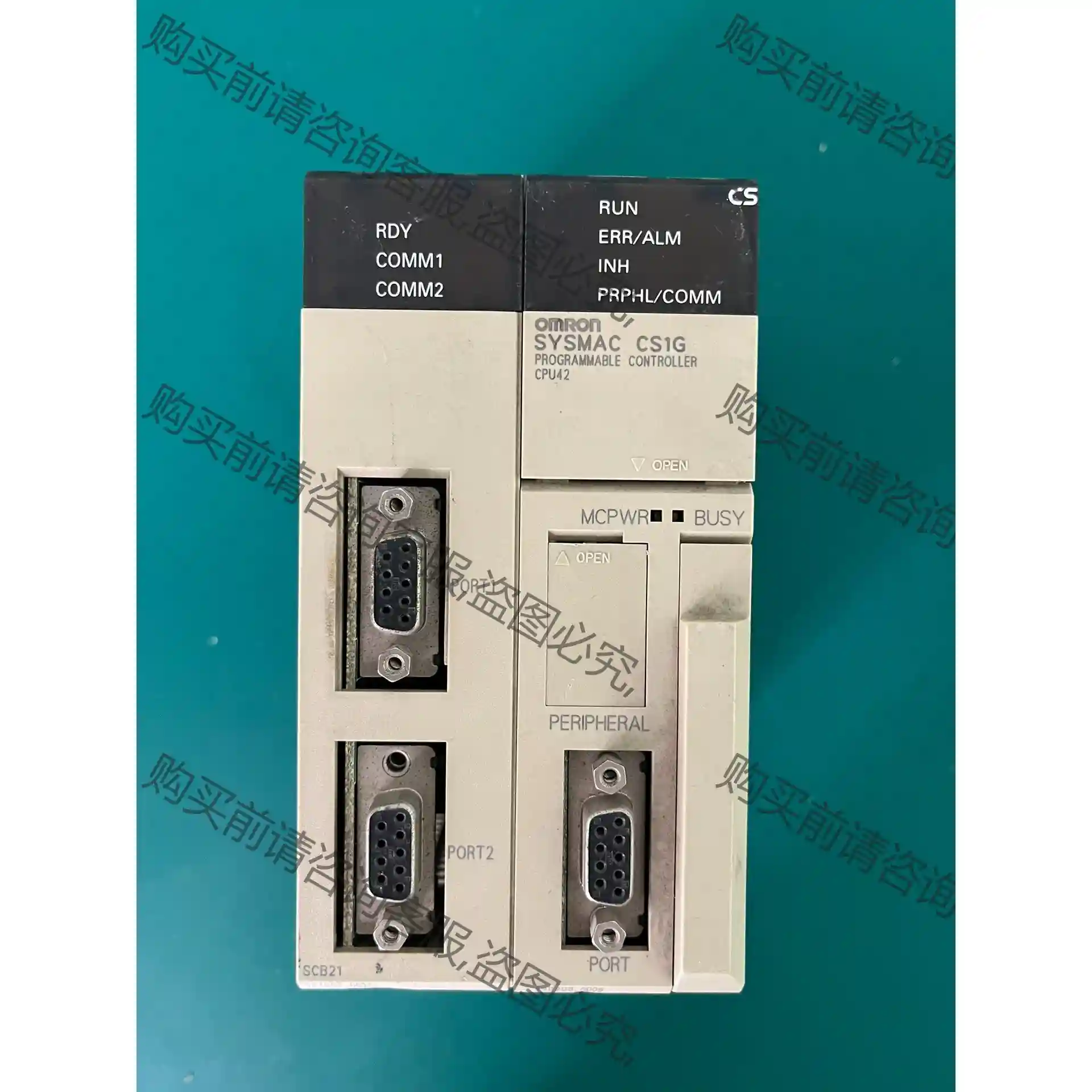 欧姆longplc cpu cs1g-cpu42-e,功能完好，外 议价再拍 拆机件