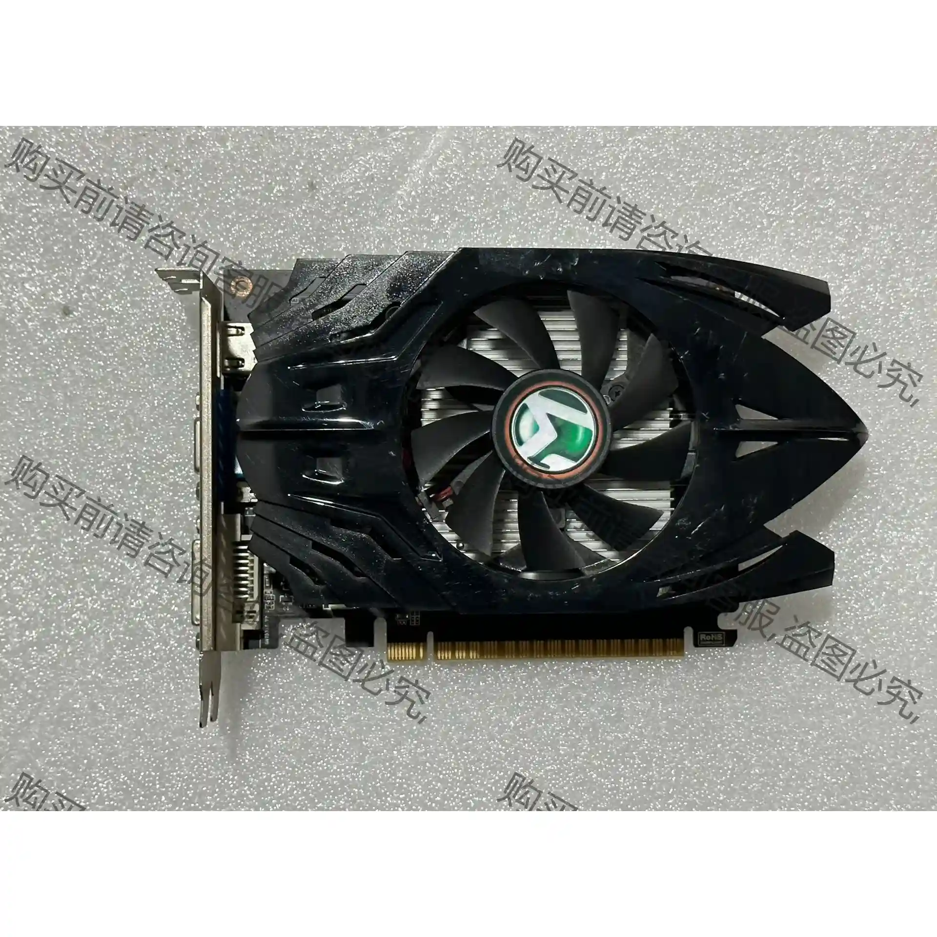 铭瑄MS-GT710 1g显卡 DDR3 性能完好！ 议价再拍 拆机件