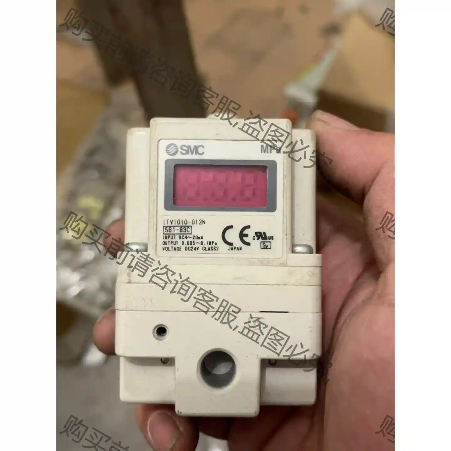 SM比例阀1TV010-012N激光切割机SM电气比例阀 议价再拍 拆机件