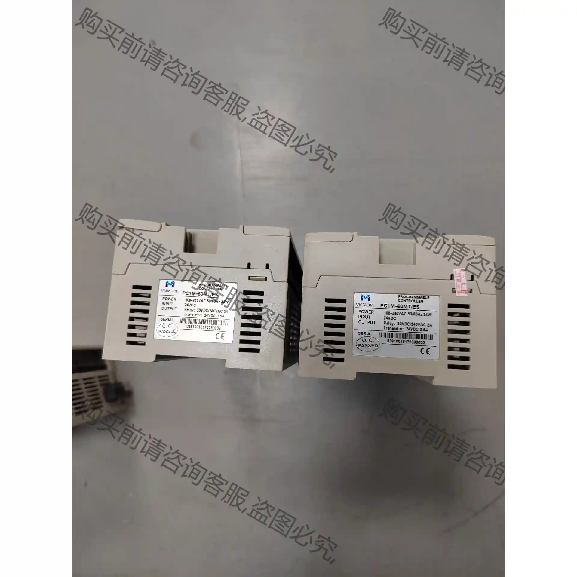 微秒plc PC1M-40MT/ES拆机一台，单价158， 议价再拍 拆机件