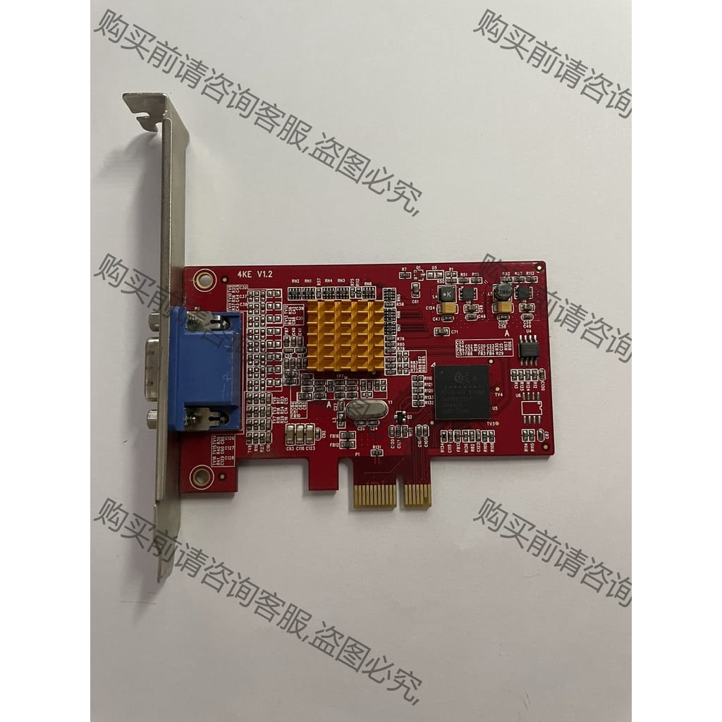 功能正常议价 中安SV4000E四路4KE 视频采集卡PCI-E1X医疗