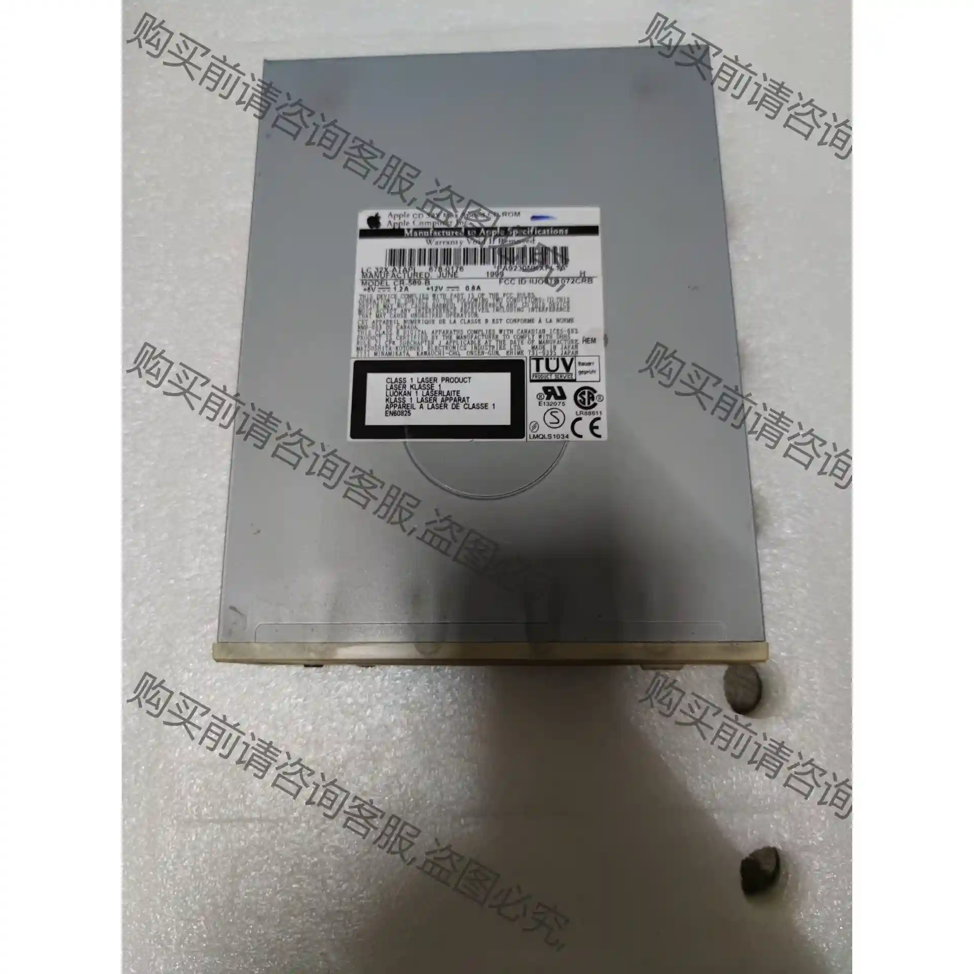 光驱拆机CR-589-B刻录机 678-0176 议价再拍 拆机件