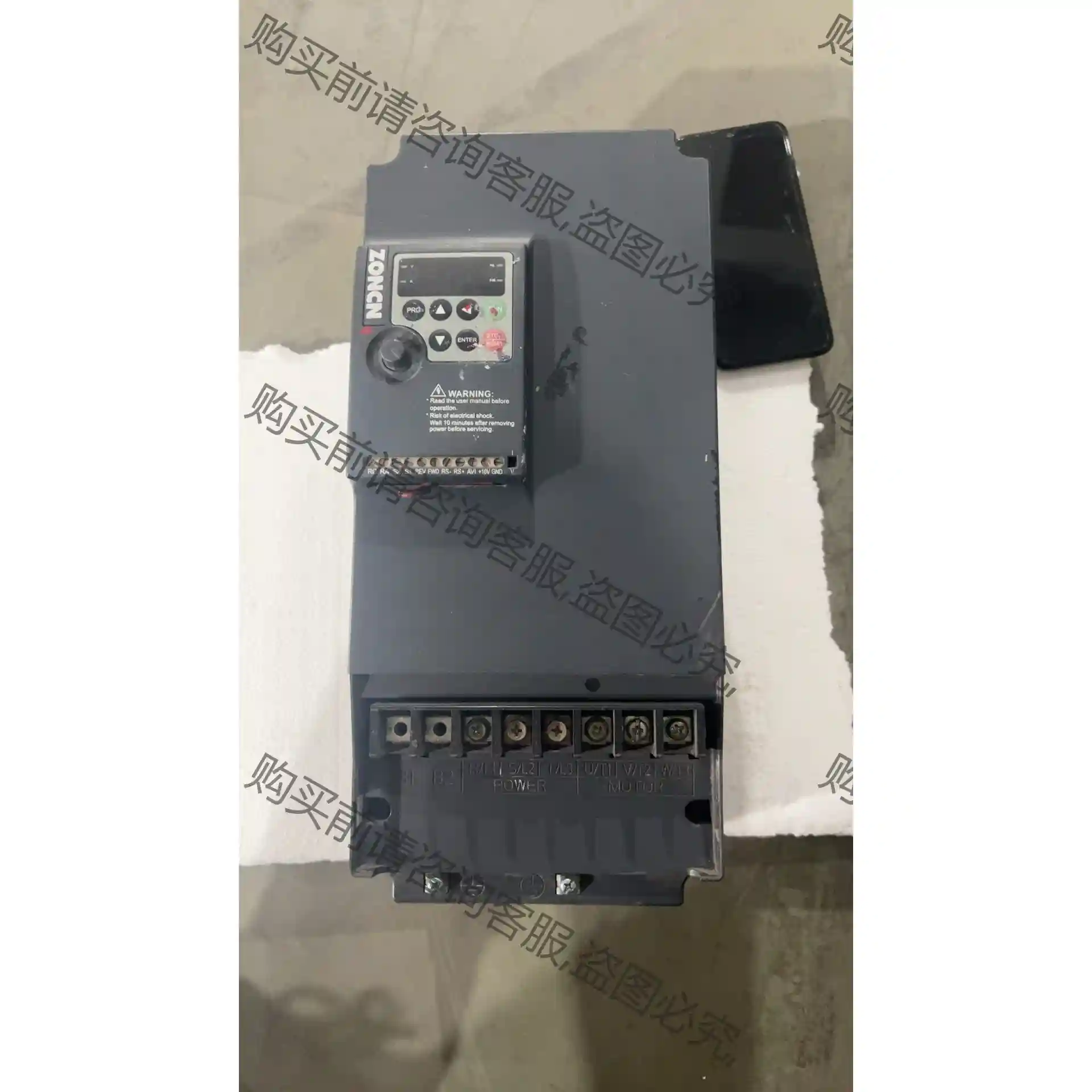 众辰15KW空压机变频器，NZ200T-15GY-4已测试包 议价再拍 拆机件