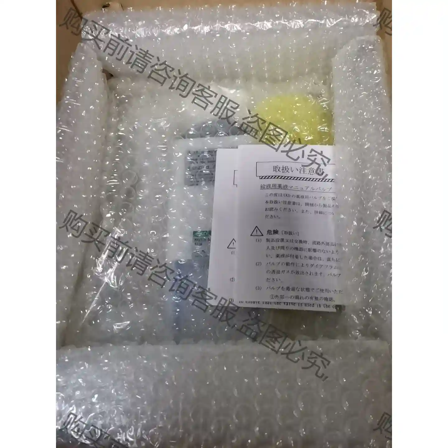 PFA手动阀 全新原装CKD手动隔膜阀 调节阀 议价再拍 拆机件