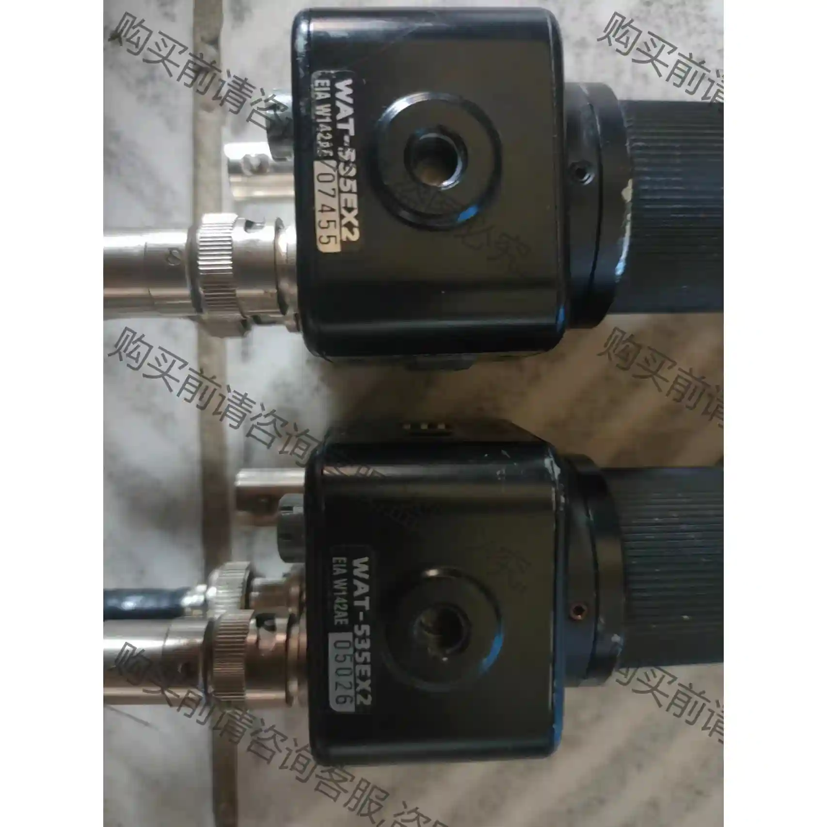WATEC瓦特 WAT-535EX2 WAT-535EX黑白 议价再拍 拆机件