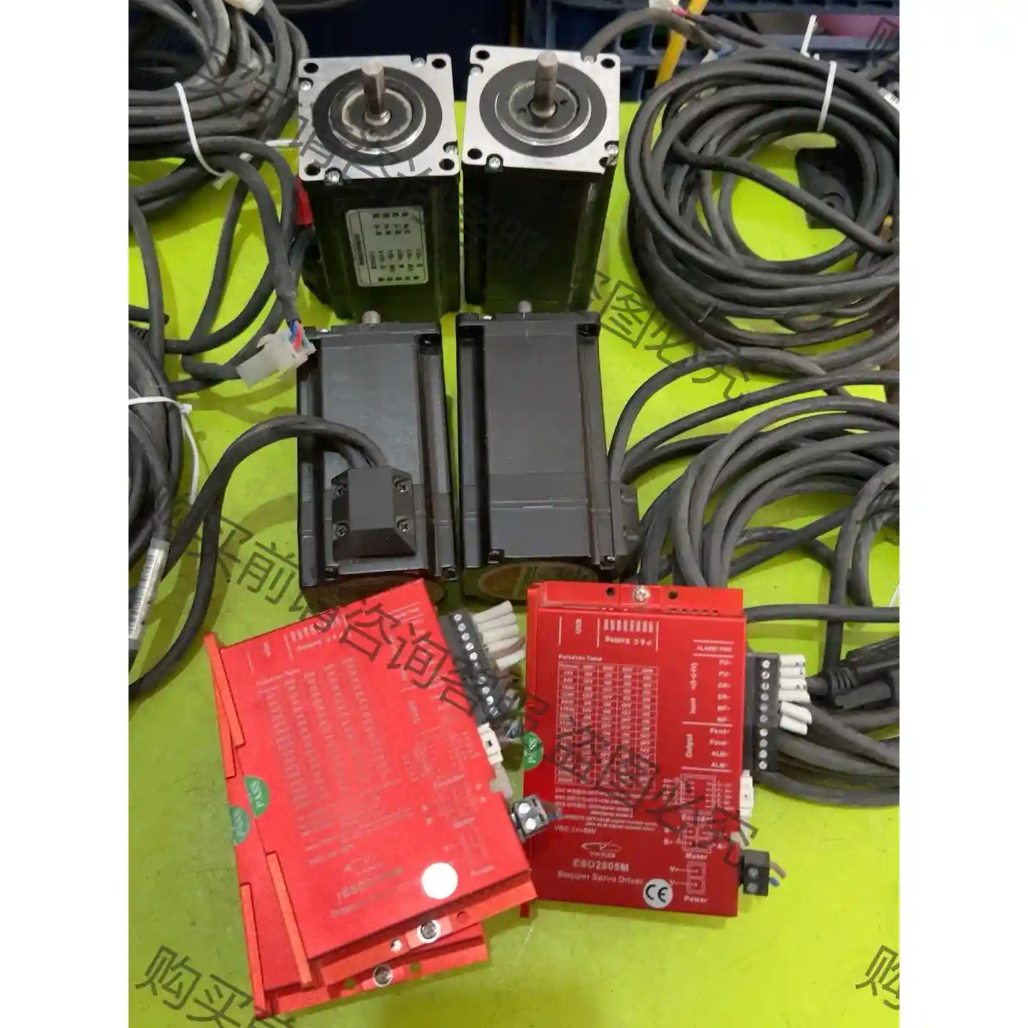 研控ESD2505M驱动器+YK260EC86E1电机套装。 议价再拍 拆机件