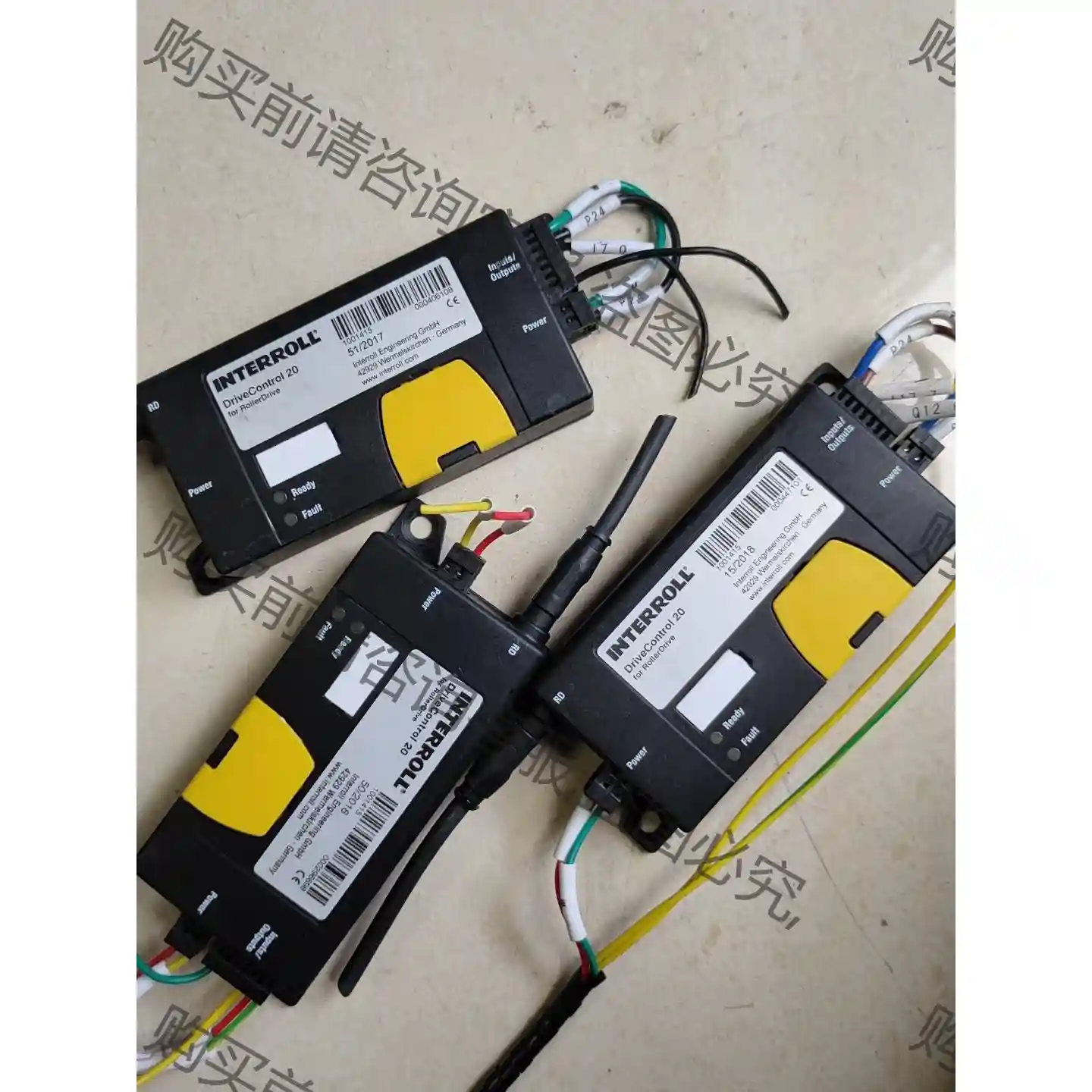 英特诺电滚筒控制卡，电滚筒驱动控制器，INTERROLL 议价再拍 拆