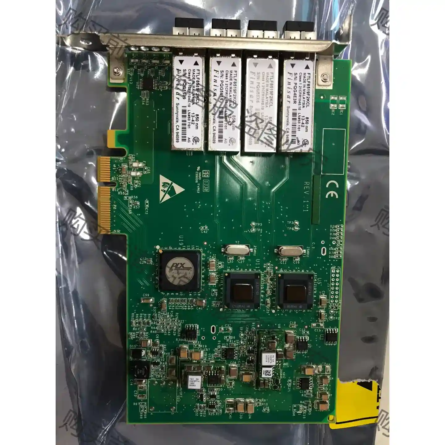 原装 silicom PEG4FI-R intel 825 议价再拍 拆机件