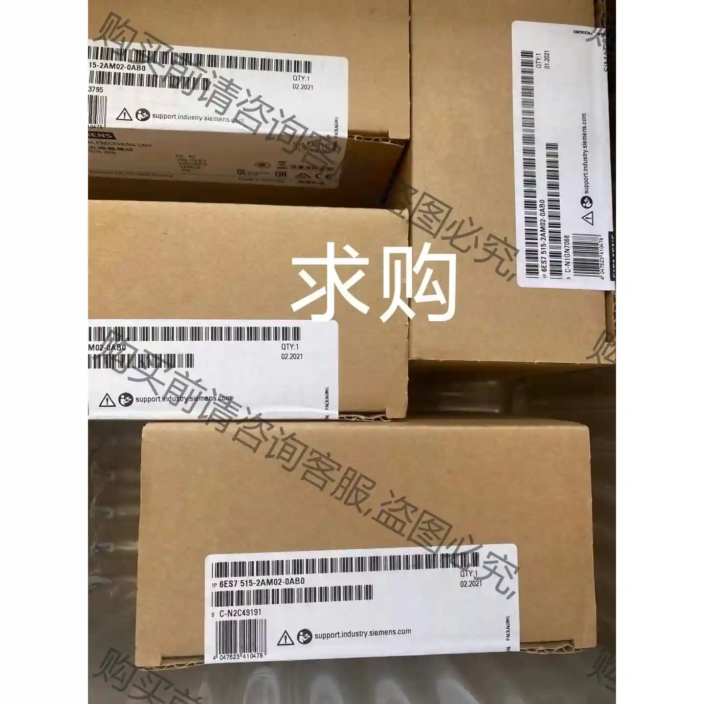 515-2AM02/516-3FN02工程需要，有货的朋友联 议价再拍 拆机件