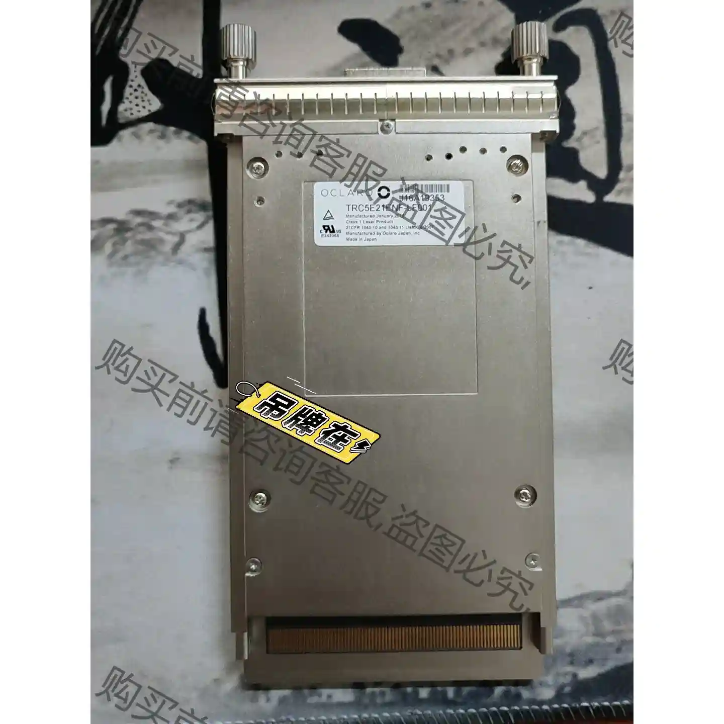 拆机CFP-100G-LR4 100G万兆单模光纤模块，ju 议价再拍 拆机件