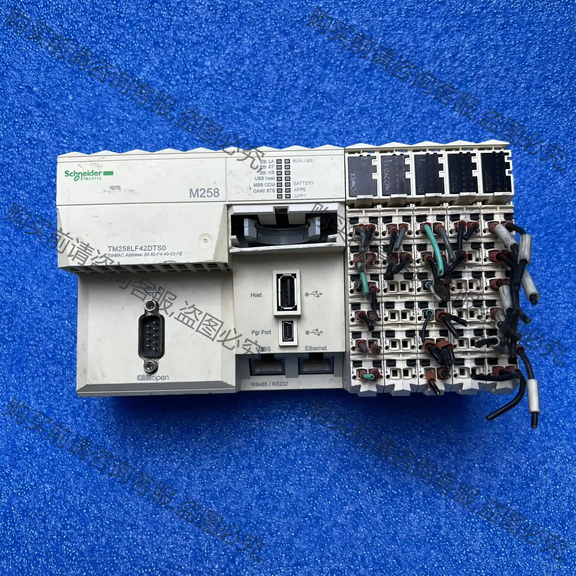 施耐dePLC模块TM258LF42DTS0 议价再拍 拆机件