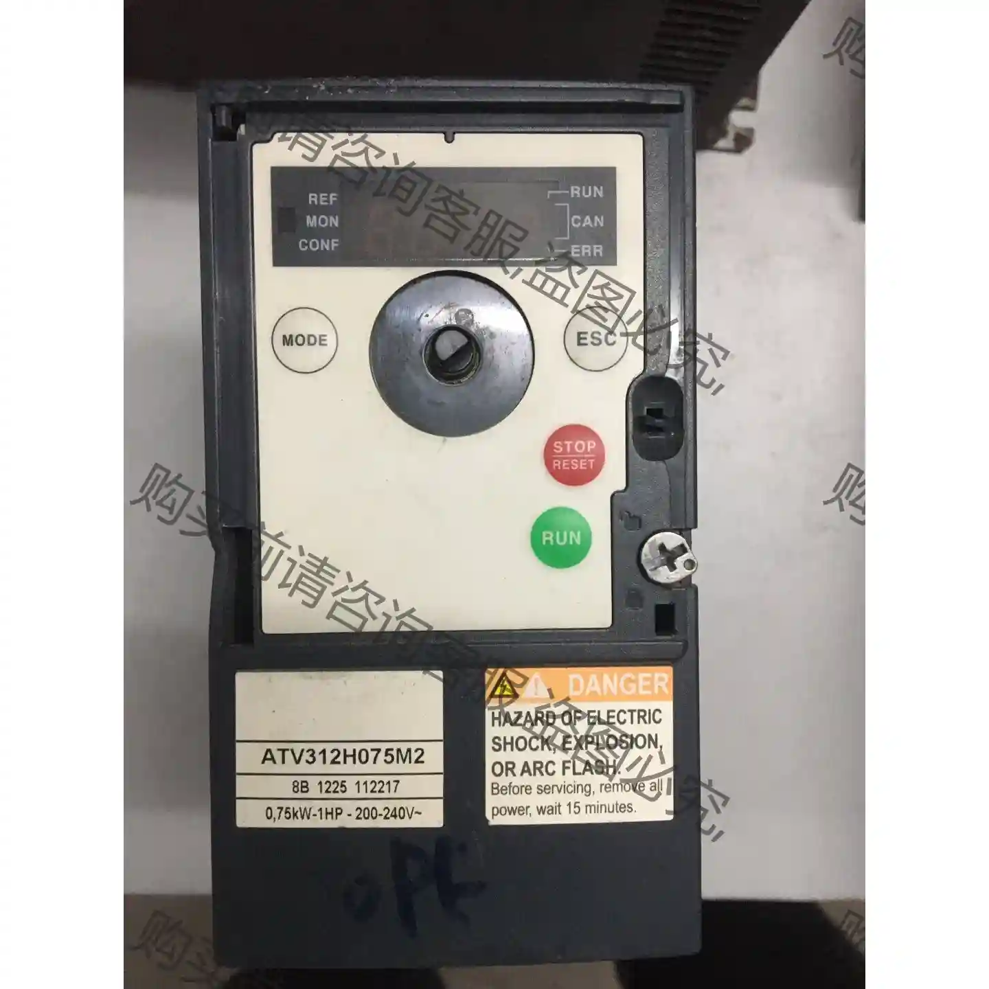 施耐de 变频器ATV312H075M2 成色如图 议价再拍 拆机件