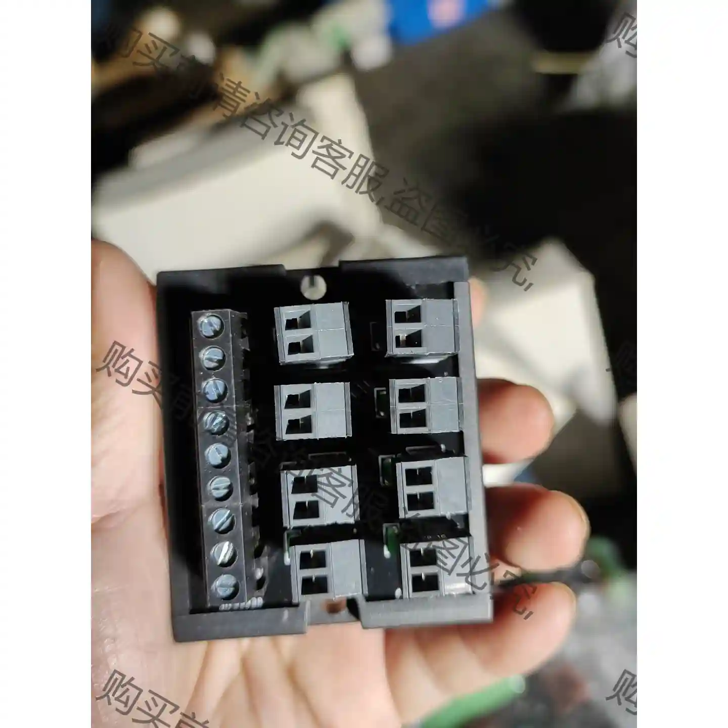 PLC三线接近开关输入感应传感器端子台排组合模块转接板 P 议价再