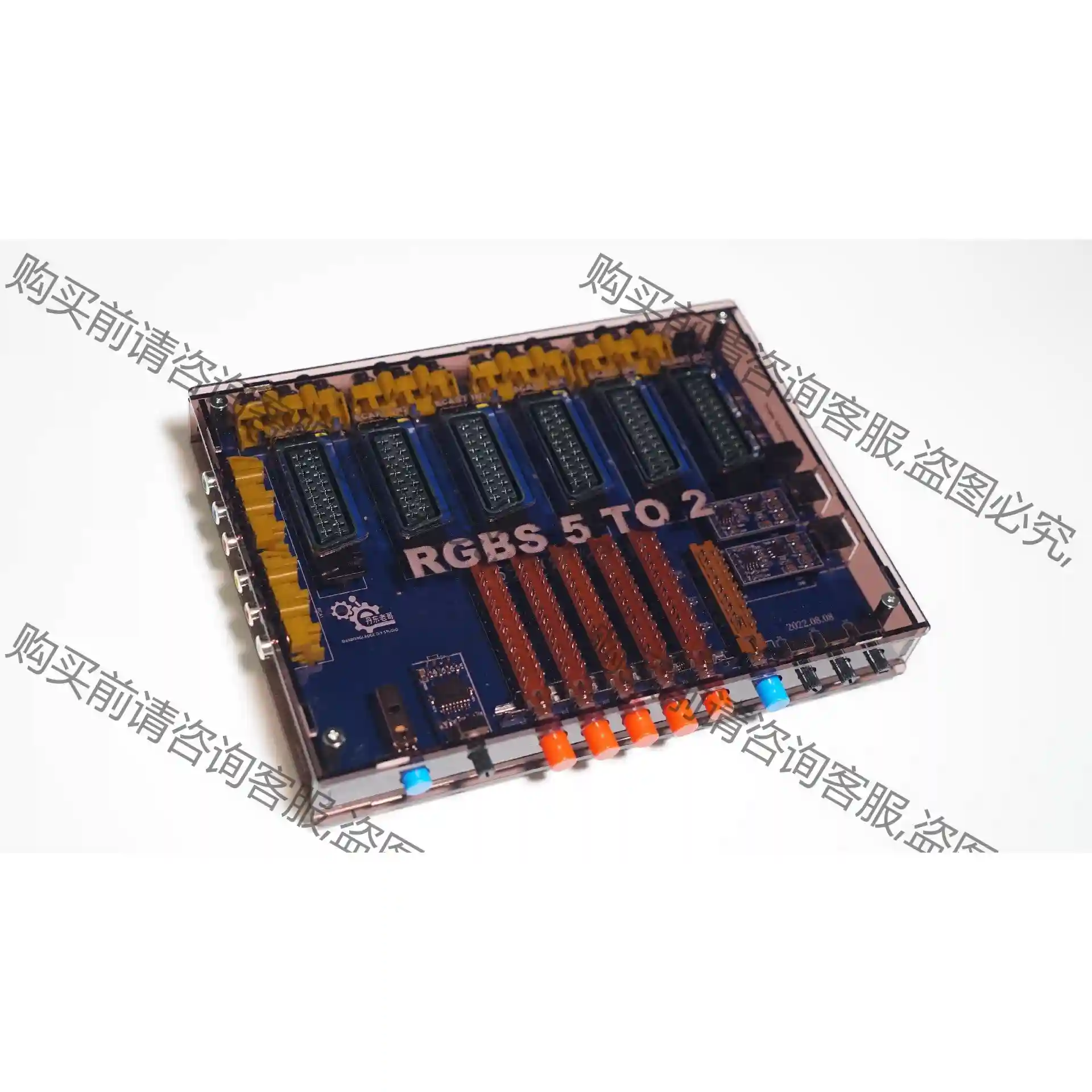 5路RGBS矩阵切换器（新版） 议价再拍 拆机件