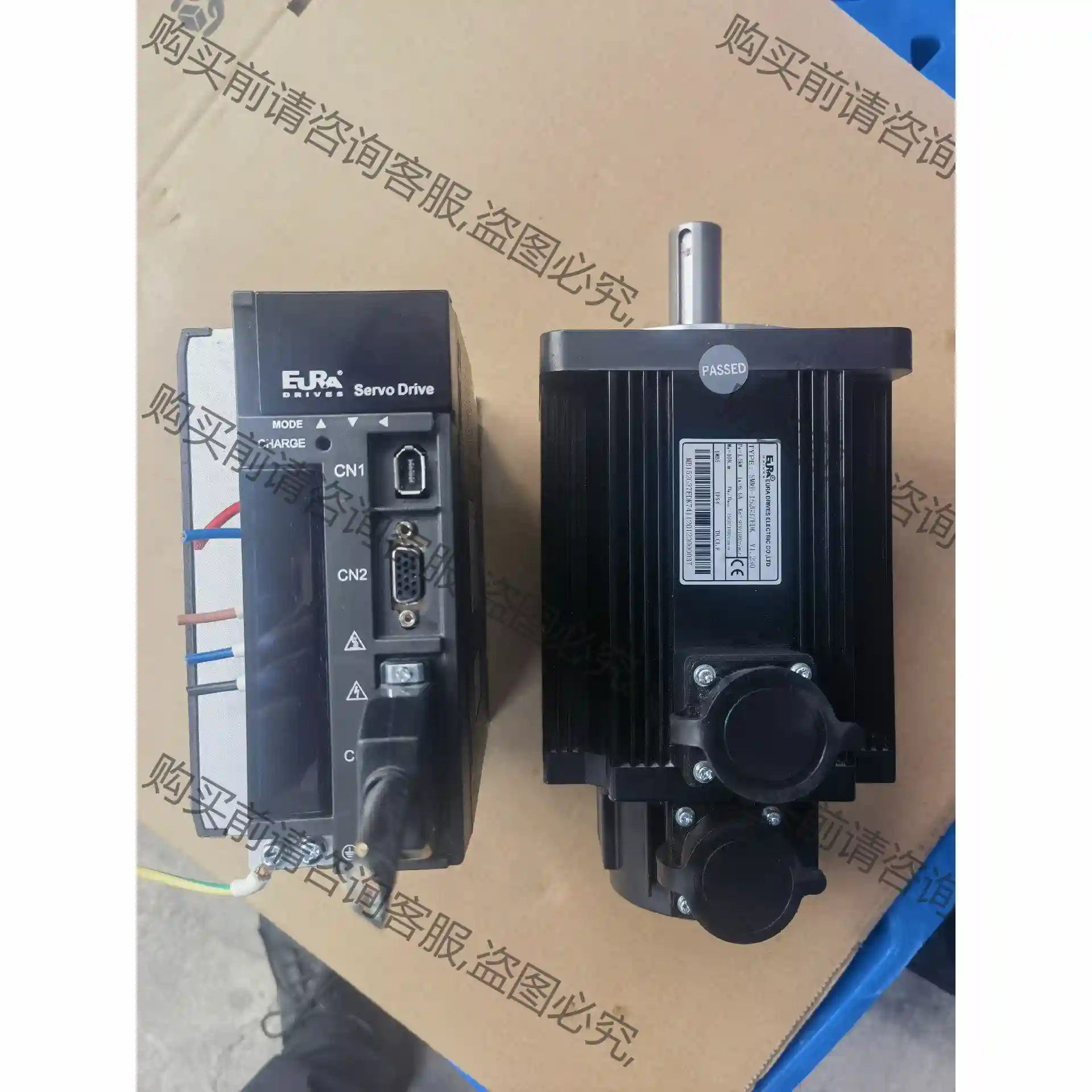 欧瑞传动伺服型号：SDP10-G182T2K3 议价再拍 拆机件