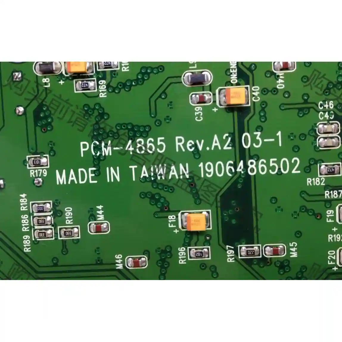 PCM-4865 REV.A2 研华工业工控设备主板送CPU 议价再拍 拆机件
