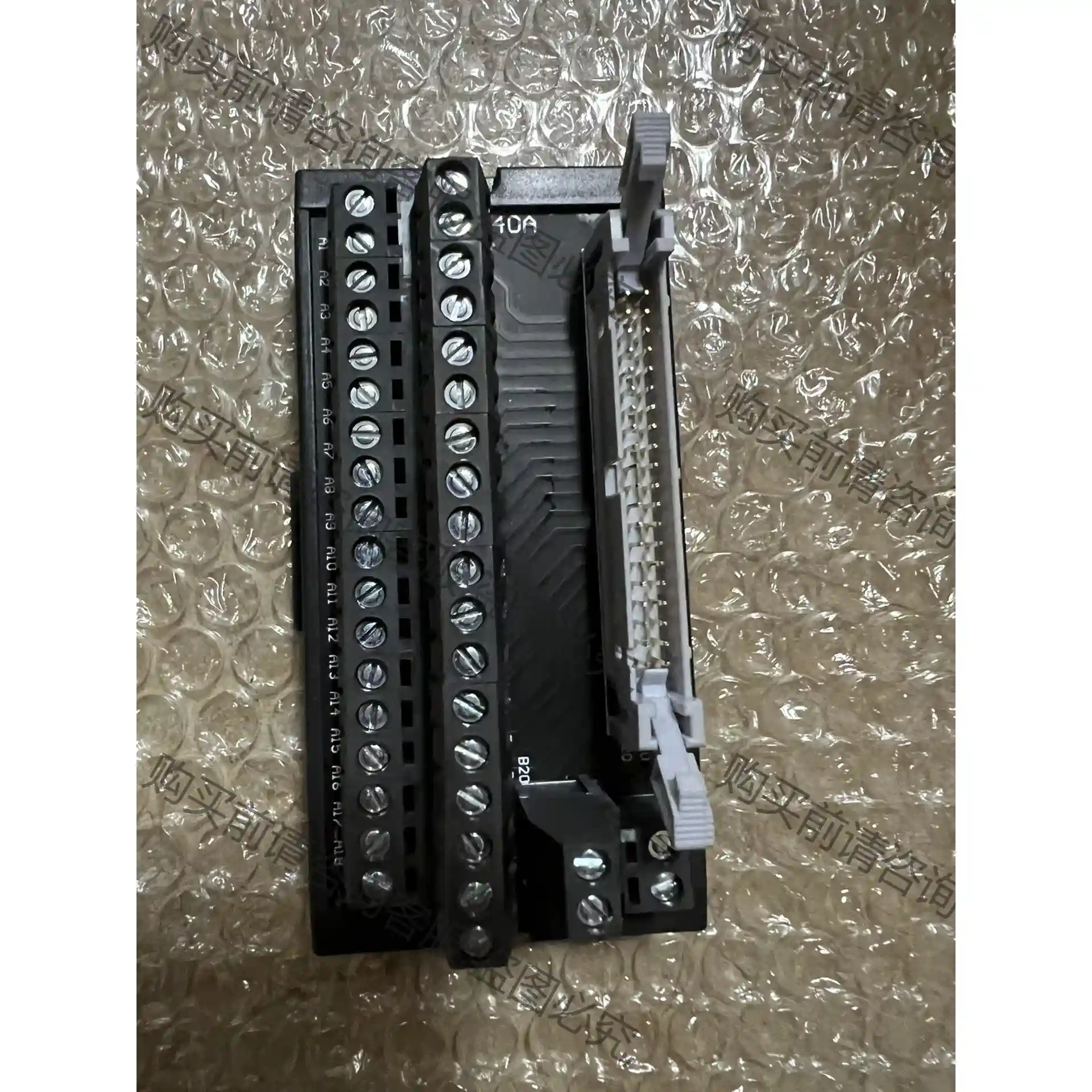 DQ40A 和DD50A1 JLing欧式接线通用端子台适 议价再拍 拆机件