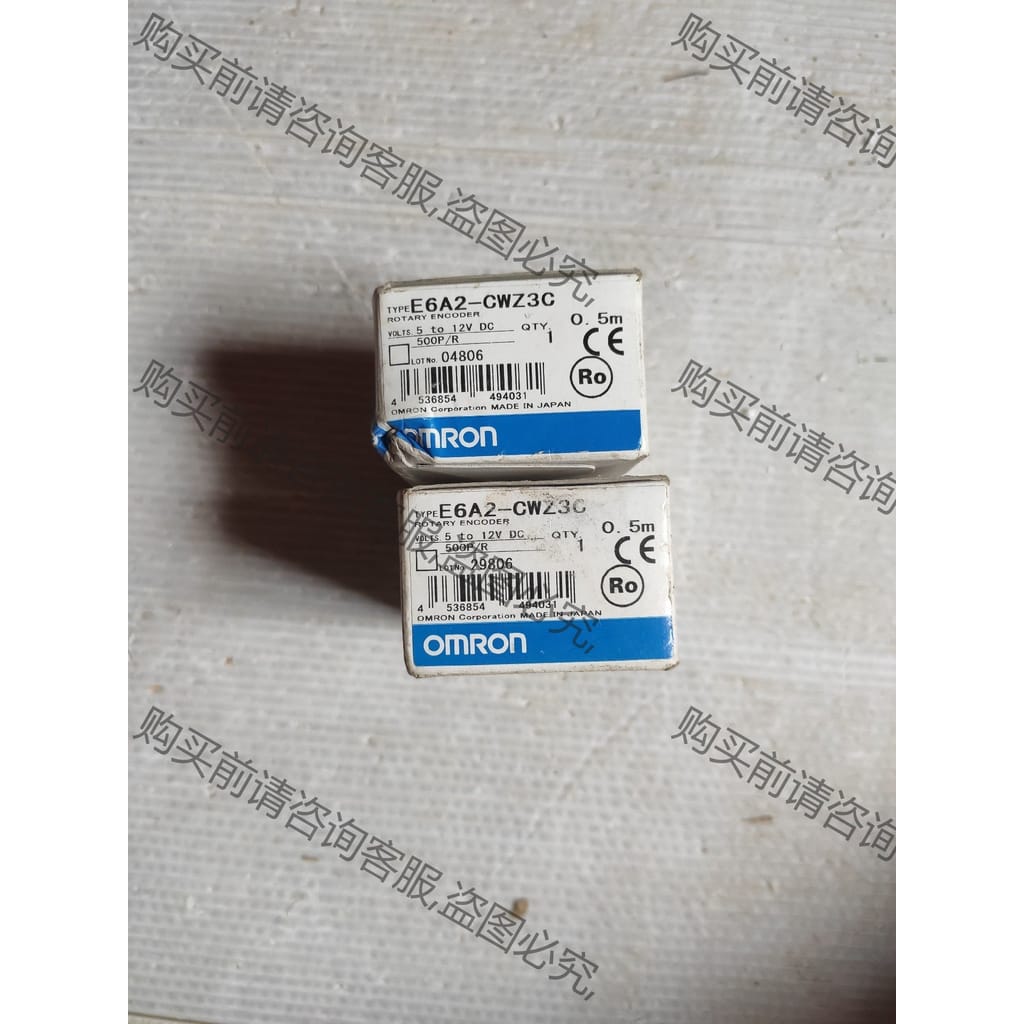 功能正常议价 欧姆long编码器 E6A2-CWZ3C（2个）全新 实物拍图