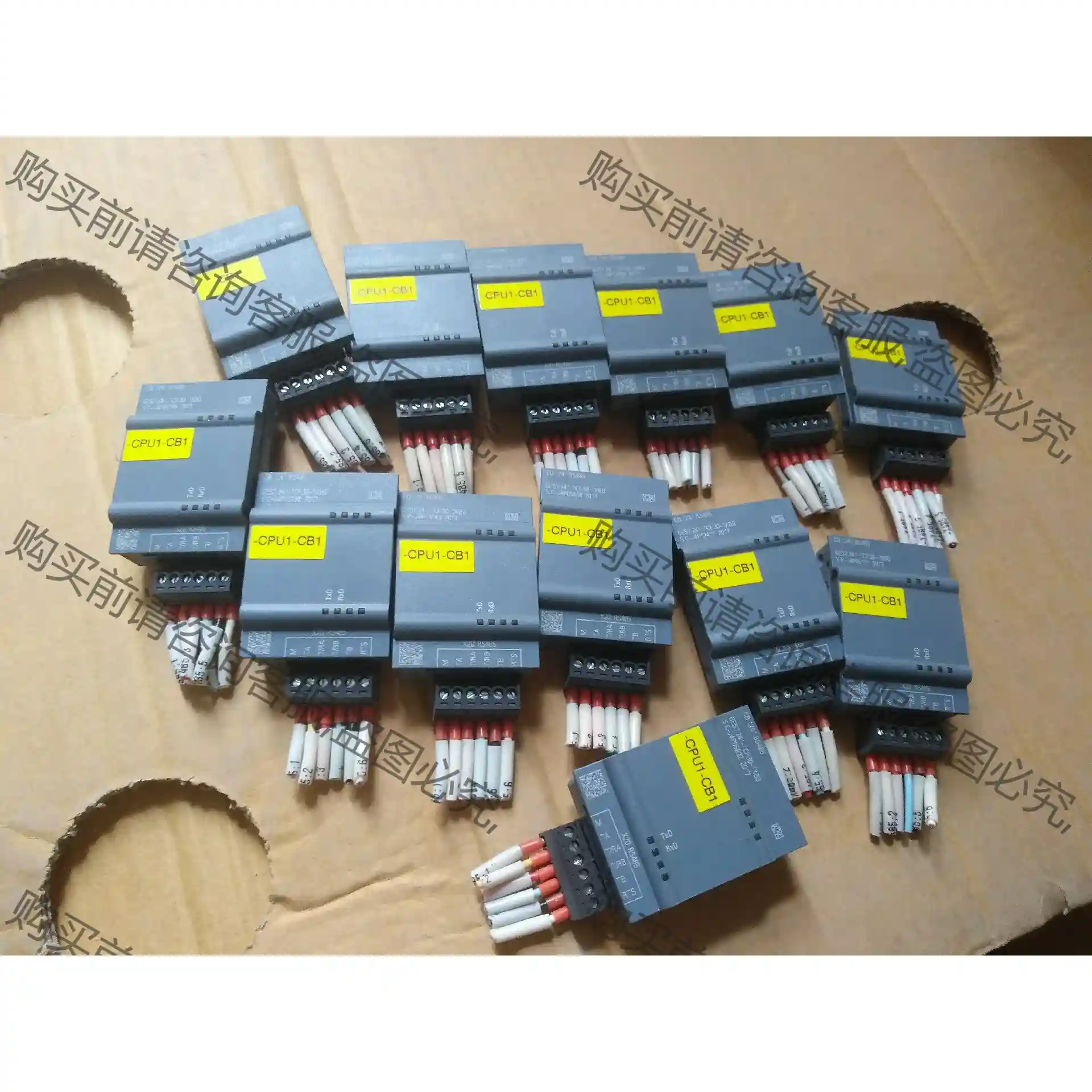 西门zi1200plc CB1241 RS485通讯板 议价再拍 拆机件