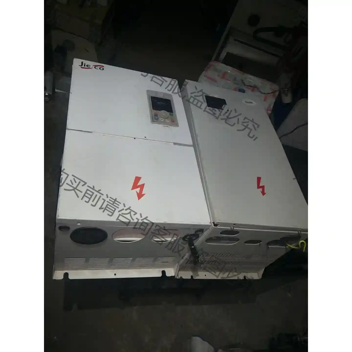 jieco变频器75kw大功率调速器55kw jk500-0 议价再拍 拆机件