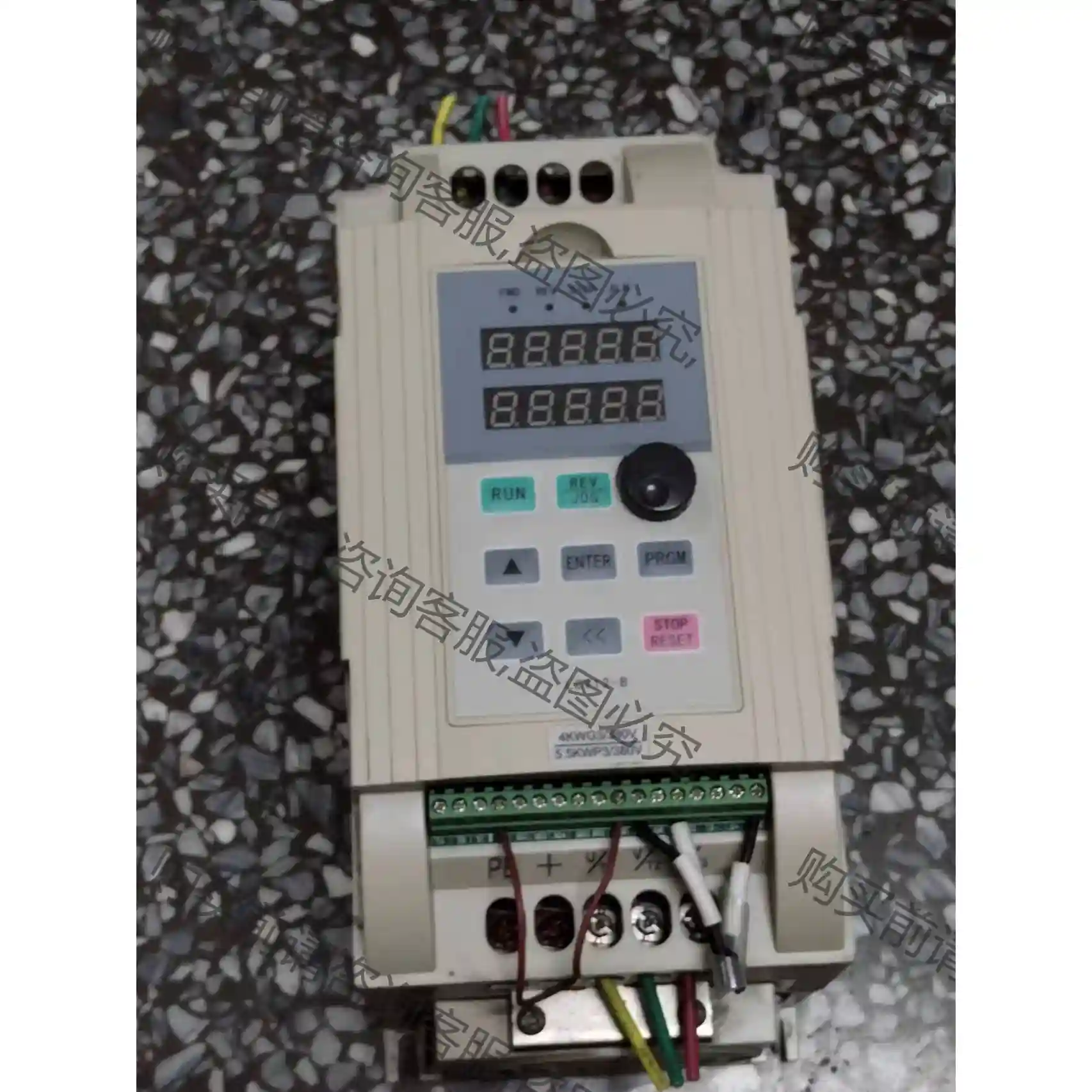 菱川变频器LCV12S-H-4T4.0G-A 二手拆机件 议价再拍 拆机件