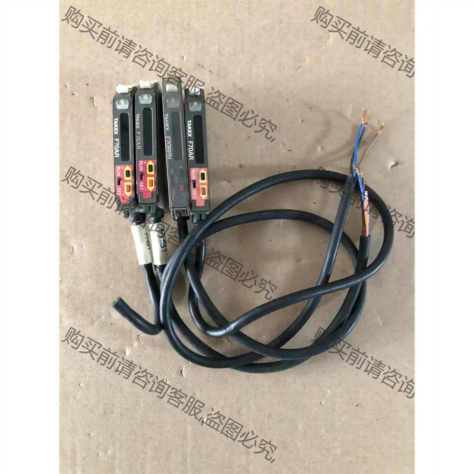 TAKEX竹中F70RPN/F70AR光纤 议价再拍 拆机件