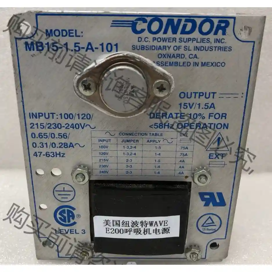 CONDOR MB15-1.5-A-101美国红波特WAVE 议价再拍 拆机件