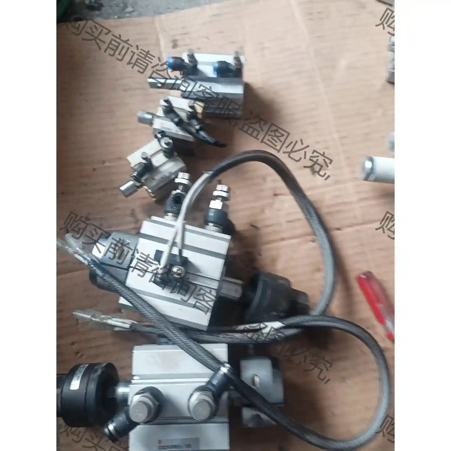 SM原装CDQ2KWB50一10D一A73bu回转气缸两个每 议价再拍 拆机件