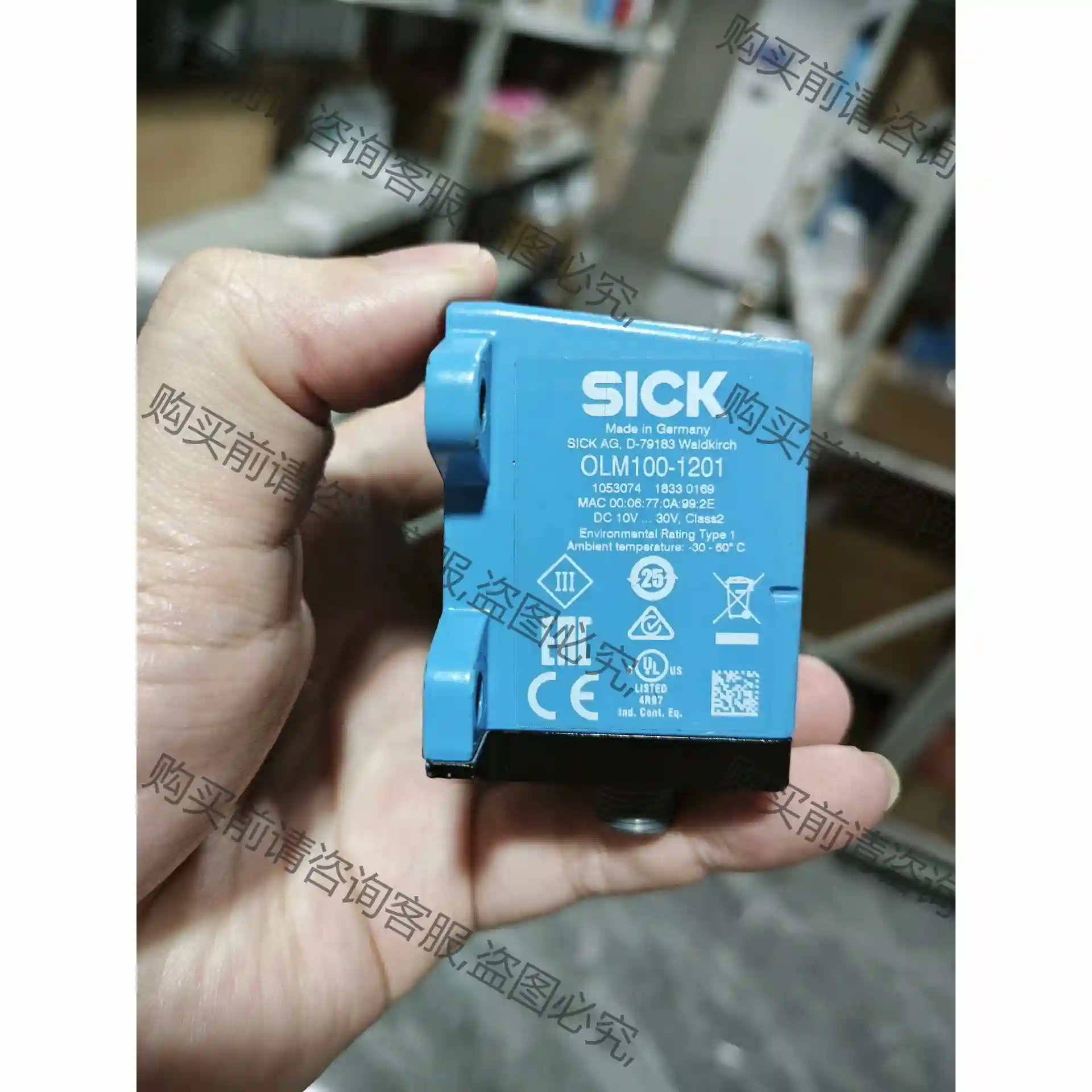 OLM100-1201二手1053074德国sick 客户样 议价再拍 拆机件