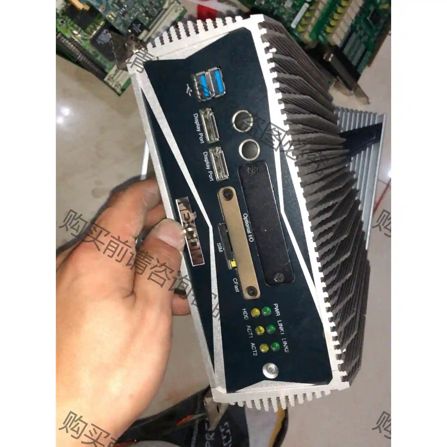 nexcom新汉工控机15台 型号nise3600E 配置bu 议价再拍 拆机件