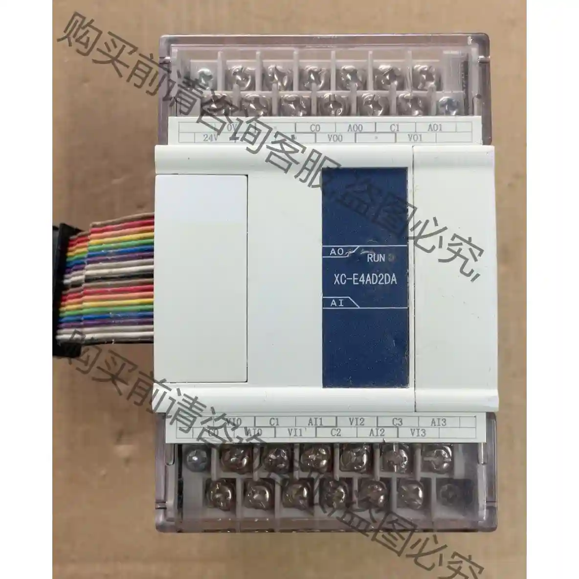 信捷XC-E4AD2DA，1只，实拍图。已测试过所有功能正常 议价再拍