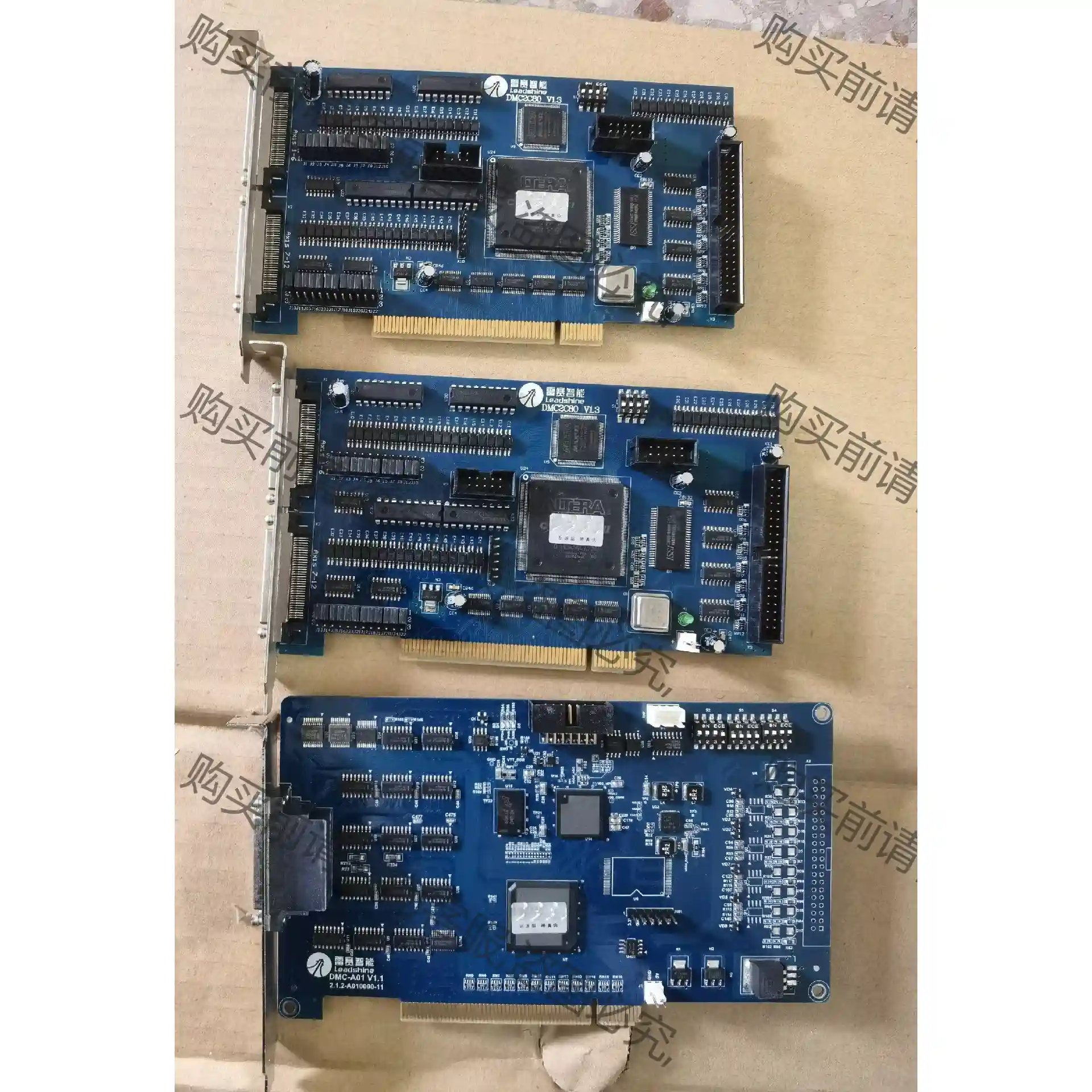 雷赛DMC2C80 V1.3 运动控制卡 DMC-A01 V 议价再拍 拆机件