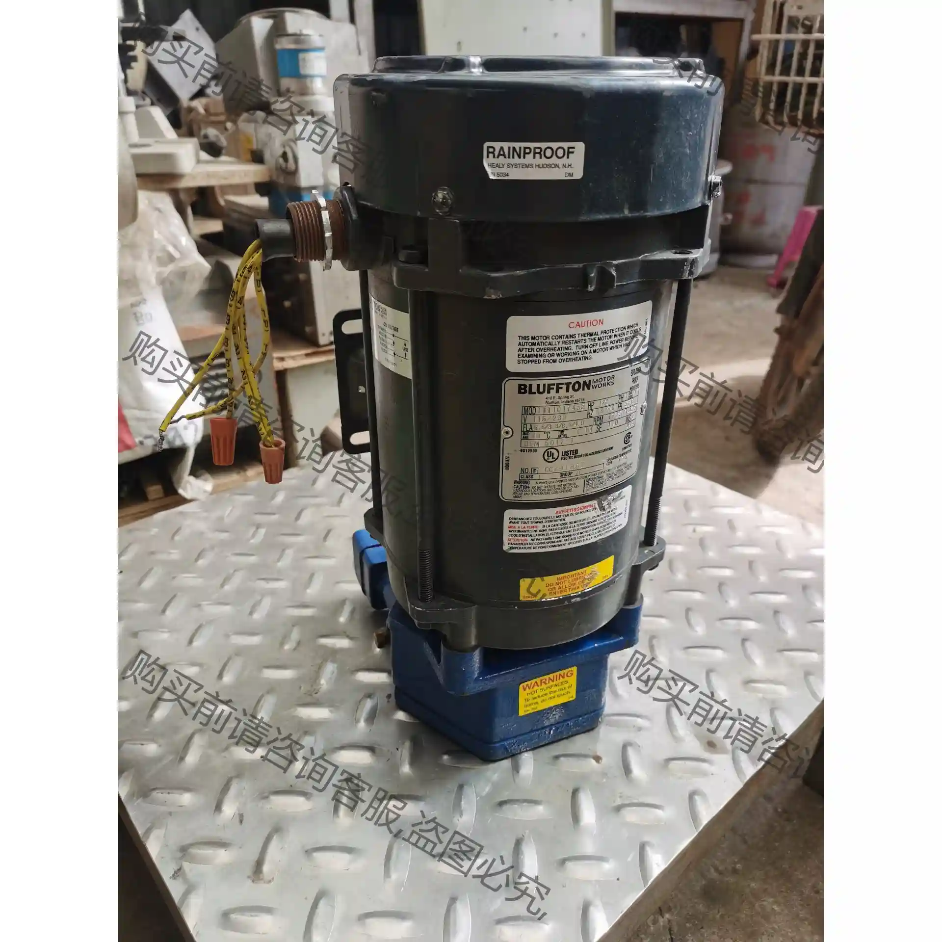 全新 美国布拉夫顿Bluffton Motor Works真 议价再拍 拆机件