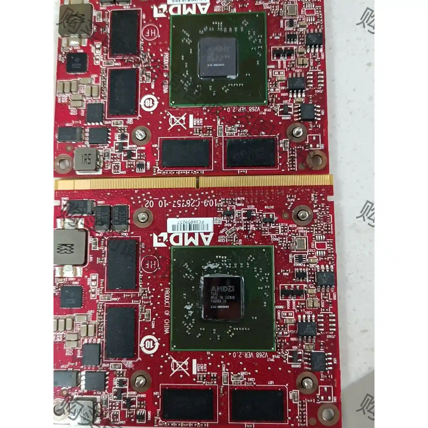 AMD 215-0803043 显卡，单个60，一共两个，都 议价再拍 拆机件