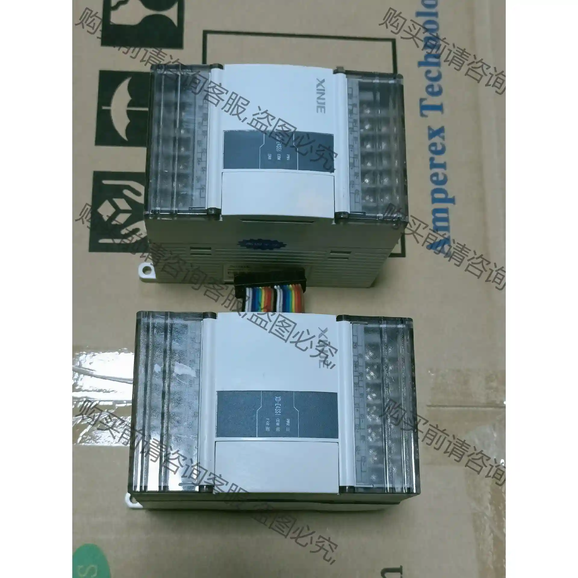 拆机信捷PLC、XD-E4SSI、成色新，配价齐全、质保一年 议价再拍