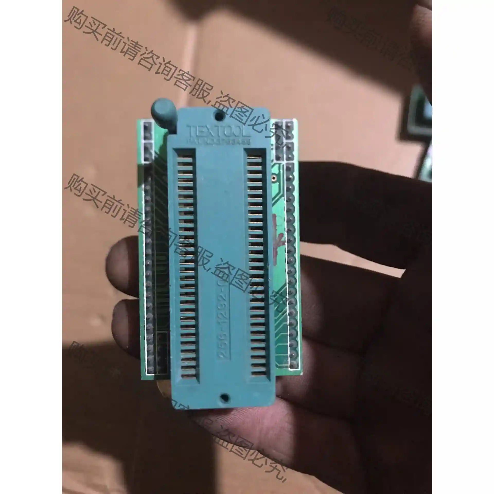 TEXTOOL烧录座256-1292-00，成色如图，90包 议价再拍 拆机件