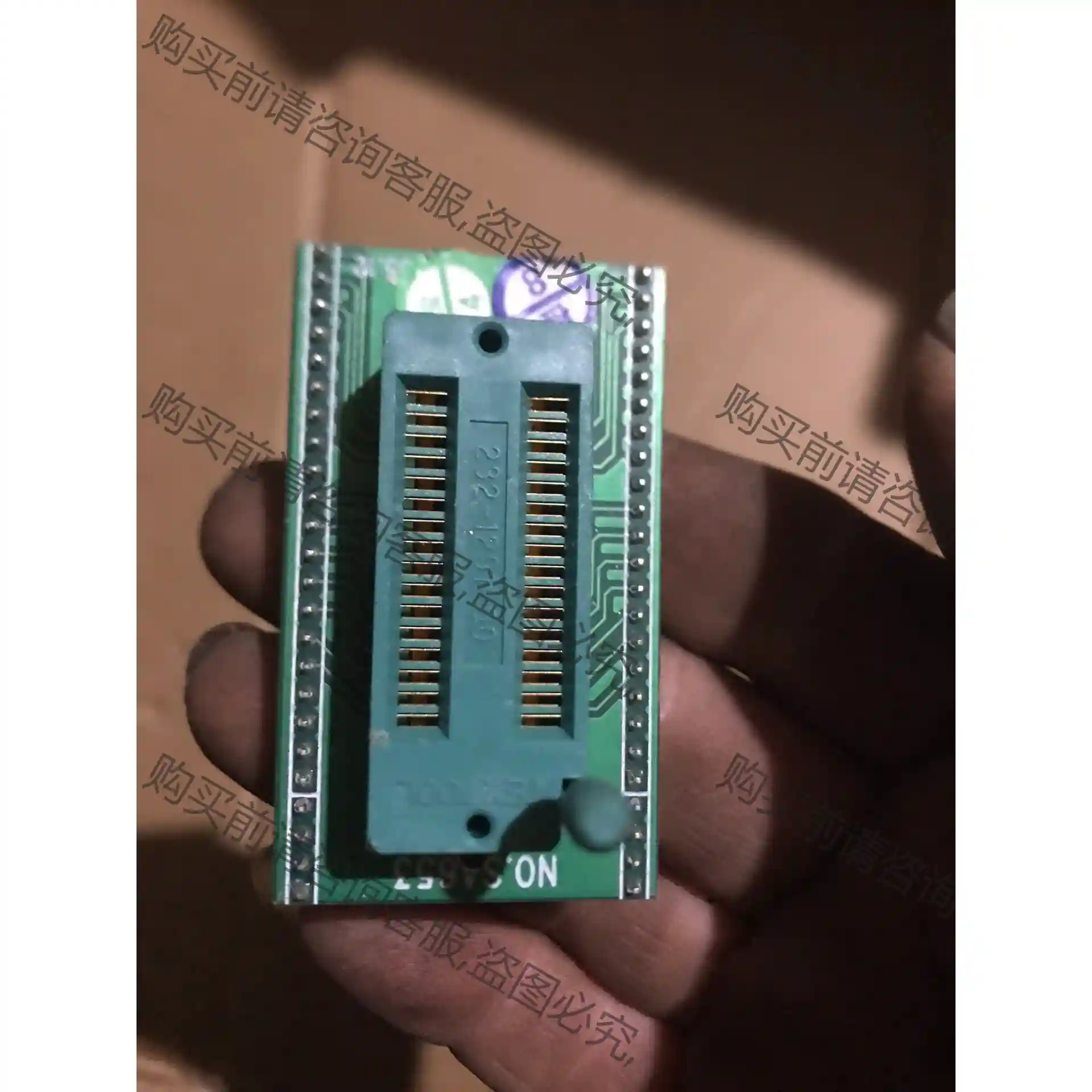 TEXTOOL烧录座232-1291-00，有5个，成色如图 议价再拍 拆机件