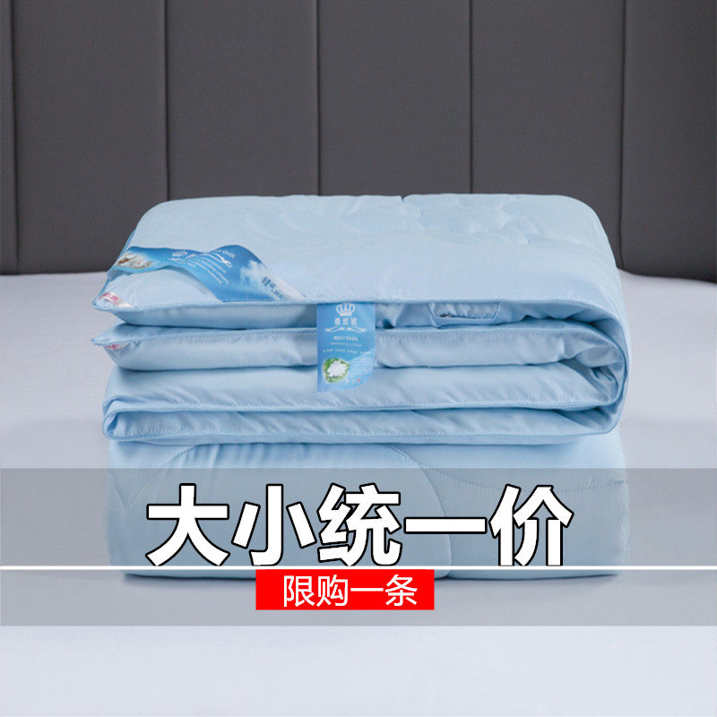 特价蚕丝被100斤夏凉二合一子母图片