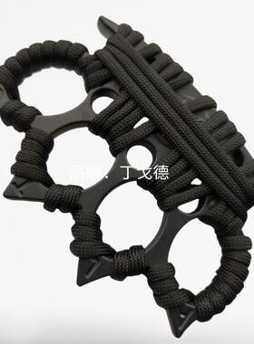 指虎五指高锰钢四指铁拳防卫学生版户外防身武器尖头指虎不锈钢