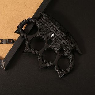 合法指虎四指拳套防身手撑子车载破窗自保戒指环逃生拳扣防狼神器